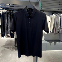 Chemise de golf pour homme de style coréen, anti-UV, douce, légère, à séchage rapide, respirante, extensible, vêtements de sport à manches courtes