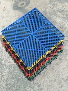 <span class=keywords><strong>กระเบื้อง</strong></span>ปูพื้นล้าง<span class=keywords><strong>รถ</strong></span>แบบประกบกัน คุณภาพสูง <span class=keywords><strong>ลาย</strong></span>ตาราง PP สำหรับใช้งานกลางแจ้ง ขายส่งจากโรงงาน ราคาถูก น้ำหนักเบา ทนทาน - Product Image 3