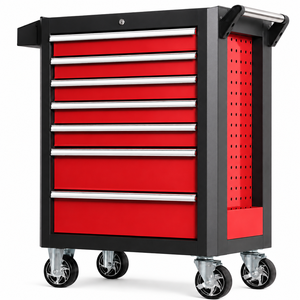 Coffre à outils sur roulettes personnalisable, durable, verrouillable, pour atelier de mécanique, <span class=keywords><strong>garage</strong></span>, industrie - Product Image 6