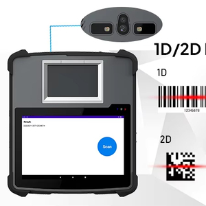 Tablette d'inscription EES en polycarbonate avec lecteur biométrique multimodal d'empreintes digitales et d'<span class=keywords><strong>iris</strong></span>, stylo de signature pour les élections MOSIP - Product Image 1