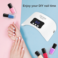 Lampe à ongles UV LED professionnelle CM.NAIL CM-I9 Plus 48W 365nm/405nm, portable, en ABS, garantie 1 an, pour usage domestique et en salon