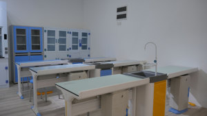 Mesa de Laboratorio Escolar, Banco de Trabajo para Laboratorio de Física y Química, Mesa de Laboratorio para Universidad - Product Image 3