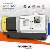 Torno de Roscado de Tubos CNC de Precisión QK1327, Doble Mandril, Automático, para Metalurgia Industrial, Precio de Fabricante, China