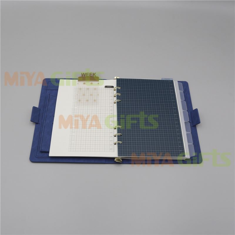 Пользовательский логотип страницы маркер приборной панели прозрачный 6 кольцо в переплете сегодня разделитель планировщик линейка Сетка точка пластиковая доска