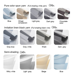 Zstarr bán nóng ở Đức ngoài trời màn vải chuyển tiếp màu con lăn rèm cửa chớp Rèm <span class=keywords><strong>Zebra</strong></span> Rèm cho cửa sổ - Product Image 6