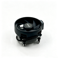 Refroidisseur de processeur AMD Wraith 65W TDP 4 broches PWM à roulement hydraulique, faible bruit, dissipateur thermique en aluminium pour processeur de bureau AMD AM4 AM5