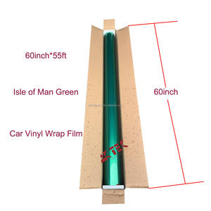 <span class=keywords><strong>Film</strong></span> de protection de voiture vert auto-cicatrisant à libération d'air auto-adhésif en matériau PET peint original à haute brillance LSLE <span class=keywords><strong>Man</strong></span> Body Car <span class=keywords><strong>Film</strong></span> - Product Image 2