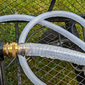 Ligne de production de tuyaux flexibles renforcés de fil d'acier PVC pour usine, avec fil de ressort auxiliaire pour le traitement des tuyauteries - Product Image 4
