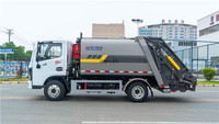 Compacteurs de déchets Dongfeng 8m3 camions à ordures à compression