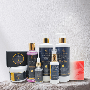 Produits cosmétiques en gros, meilleurs ensembles pour le corps, collagène anti-âge, vitamine C, ensemble de soins de la <span class=keywords><strong>peau</strong></span> ultra-blanchissant (nouveau) pour les peaux foncées - Product Image 2