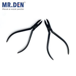 คีมตัดลวดจัดฟันแบบมินิ รุ่นดีไซน์พิเศษ ยี่ห้อ <span class=keywords><strong>Mr</strong></span>.Den คุณภาพสูง พร้อมห่วงดัดและขึ้นรูป  สีดำ - Product Image 2