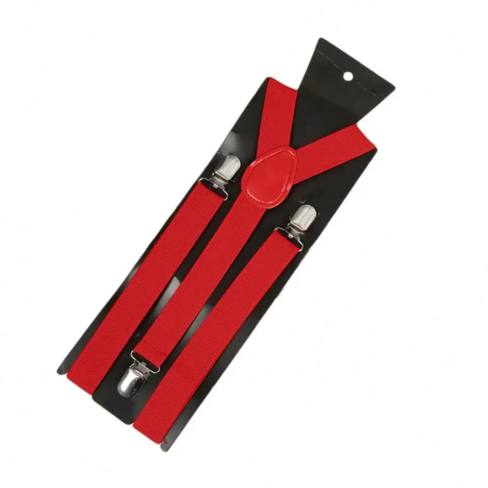 8230510 Fashion Soild Color adulti bretelle per cintura Clip-on Y-Back bretelle elastiche per adulti regolabili