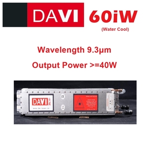 DAVI 60W Máquina de Marcado Láser de CO2 por Radiofrecuencia para Tubos Metálicos, Piezas para Uso Rápido en Materiales No Metálicos como Madera, Acrílico, Cuero y Papel - Product Image 1