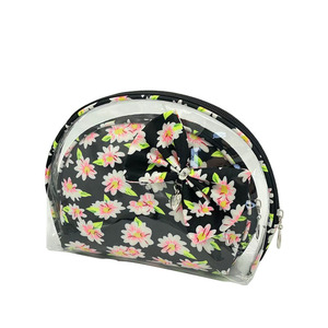 PVC Women's Travel <b>Bag</b> Fashionable <b>Waterproof</b> Cosmetics <b>Bag</b> with Pastoral Design Convenient for Daily Use Going - Product Image 2
