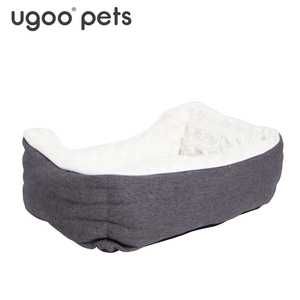 Erhöhtes mittleres Hunde bett warmer Plüsch Großhandels couch Preis rutsch festes Boden design Weiche süße Luxus-Haustier betten-Khahi Hunde bett - Product Image 6