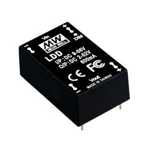 Mean Well Ldd 1500ls <b>Dc</b> <b>Dc</b> Converter 45w 1500ma Single Channel Buck Topology <b>12v</b> Input Led Driver - Product Image 1