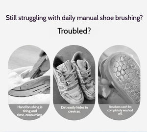 Éponge de lavage de chaussures en silicone de qualité industrielle, coussin de friction puissant pour les accessoires d'équipement de blanchisserie - Product Image 3