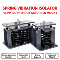 Isolateur de vibrations à ressort ALJ04, support anti-vibrations de type base réglable en hauteur pour équipement électrique