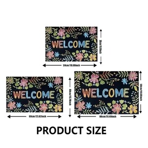 <span class=keywords><strong>Tappeto</strong></span> d'ingresso con motivo Snellen Eye Chart <span class=keywords><strong>per</strong></span> ottici, optometristi, cucina, bagno, garage, esterno - Product Image 4