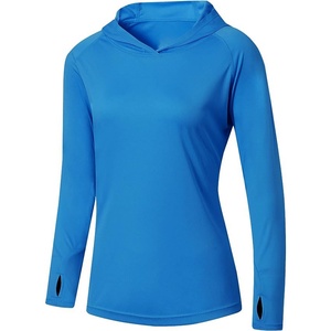 Long Sleeve <b>Spf</b> Shirt Quick Dry Women Fishing Shirt With Hoodies - Product Image 5