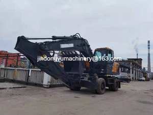 Excavadora de Ruedas Usada Original Hyundai 210W-9t, Excavadoras Hyundai 210w de Segunda Mano en Venta - Product Image 4