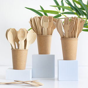 Cubiertos <span class=keywords><strong>de</strong></span> bambú para <span class=keywords><strong>comprar</strong></span> <span class=keywords><strong>al</strong></span> <span class=keywords><strong>por</strong></span> <span class=keywords><strong>mayor</strong></span> respetuosos con el medio ambiente cuchillo desechable tenedor para cocina y restaurantes - Product Image 4