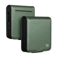 2025 QIALINO Offre Spéciale mode nouveau portefeuille magnétique en cuir pour Samsung Galaxy Flip 7
