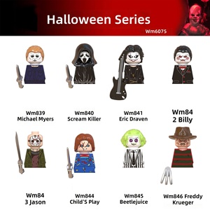 Halloween-Horrorfilm-Set Jack Torrance, Annabelle, Kobold Kompatibel mit LEGO Bausteine Spielzeug für Kinder & Sammler - Product Image 1