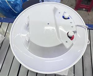 <span class=keywords><strong>Chauffe</strong></span>-<span class=keywords><strong>eau</strong></span> électrique mural cylindrique isolé Capacité Classe d'efficacité énergétique C Indice d'étanchéité IPX4 - Product Image 3