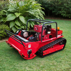 Tondeuse autoportée Koop Track à moteur 4 temps à essence, avec broyeur à fléaux, qualité professionnelle - Product Image 1