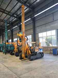 Plataforma de Perforación Hidráulica Fotovoltaica FD150, 75KW, Perforadora Solar para Cimentaciones con Tornillos de Tierra - Product Image 3