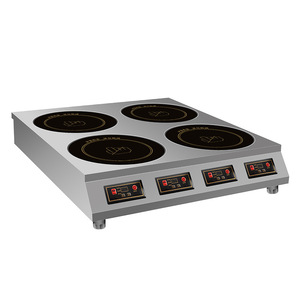 Placa de Inducción Portátil de 2000W, 1 Quemador, 220V, Acero Inoxidable, Fácil de Limpiar, Control Táctil, Impermeable, para Cocina Comercial - Product Image 5