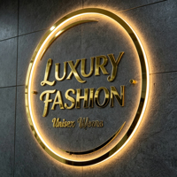 Enseigne rétroéclairée en acrylique 3D de qualité supérieure, logo d'entreprise personnalisé, boîte à lumière LED, décoration murale pour réception d'entreprise, boîte à lumière ronde avec logo