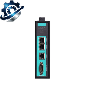 Oferta: Gateway Modbus TCP MGate 5105-MB-EIP MGate MB3270 para integración en tratamiento de agua, montaje en riel DIN, autorizado y auténtico. - Product Image 1