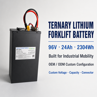 Pack de batteries lithium-ion personnalisé 96V 24Ah 2304Wh NCM avec BMS pour moto électrique, moto tout-terrain électrique, karting