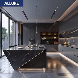 ชุดตู้ครัวสำเร็จรูป Allure Furniture พร้อมอุปกรณ์ครบชุด ตู้ครัวไม้จริงแบบเต็มเกาะ พร้อมประกอบ - Product Image 3