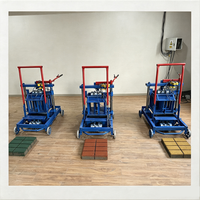 Machine de fabrication de briques creuses en cendres volantes, ligne de production de briques portables et mobiles, machine automatique de fabrication de briques en ciment, moteur hydraulique