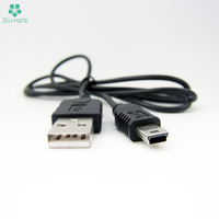 Câble de chargeur de données Mini B 5 broches de haute qualité, câble USB vers Mini USB, câble V3