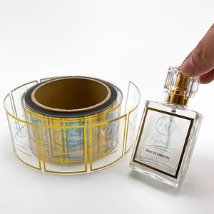 Etiquetas Personalizadas para Viales, Etiquetas Autoadhesivas, Impresión Plateada Brillante, Pegatinas para Botellas de Cosméticos - Product Image 1