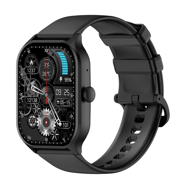 Square Smart Watch DaFit APP Sports Bluetooth Call 2.0.1" Large Screen IP68 Waterproof Health Monitor Smartwatch