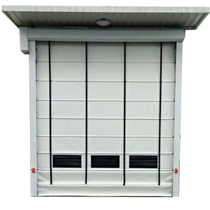 Portes <span class=keywords><strong>Hormann</strong></span> à empilement rapide et rapide installées dans l'usine de portes pliantes et empilables en tissu nouvellement conçue - Product Image 1