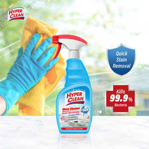 Spray de Limpieza Doméstica Hyperclean, Potente y Sin Rayas, 550 ml, para Baños, Espejos, Ventanas, Elimina la Película de Grasa del Vidrio - Product Image 1