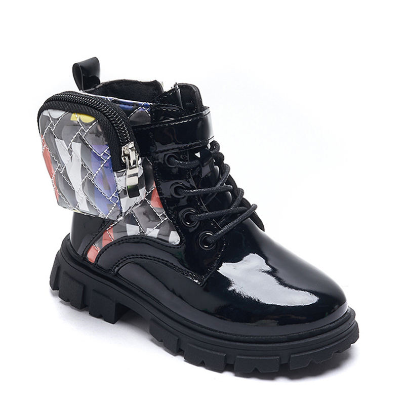 New Design Toddler Baby Girl Shoes Wholesale Fashion Ankle Children's  Rubber Boots Custom Winter Casual Kids Warm Boots