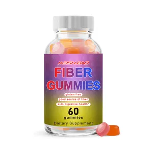 Gummies in fibra di mais solubili Non ogm integratori alimentari orsetto gommoso caramelle prebiotiche