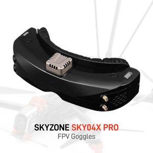 แว่นตา Skyzone Sky04x <span class=keywords><strong>Pro</strong></span> <span class=keywords><strong>Mini</strong></span> RC Racing FPV สำหรับเครื่องบินบังคับวิทยุ 5.8ghz 48ch กล้อง 4K HDMI ในตัว พร้อมระบบ Headtracker พัดลมระบายความร้อน DVR รองรับ 2D/3D - Product Image 1