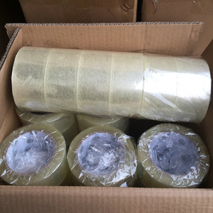 Băng Dính Trong Suốt Màu Vàng Trong Suốt Đóng Gói Thu Nhỏ Kích Hoạt Bằng Nước Băng Dính Đóng Gói Để Đóng Gói - Product Image 4