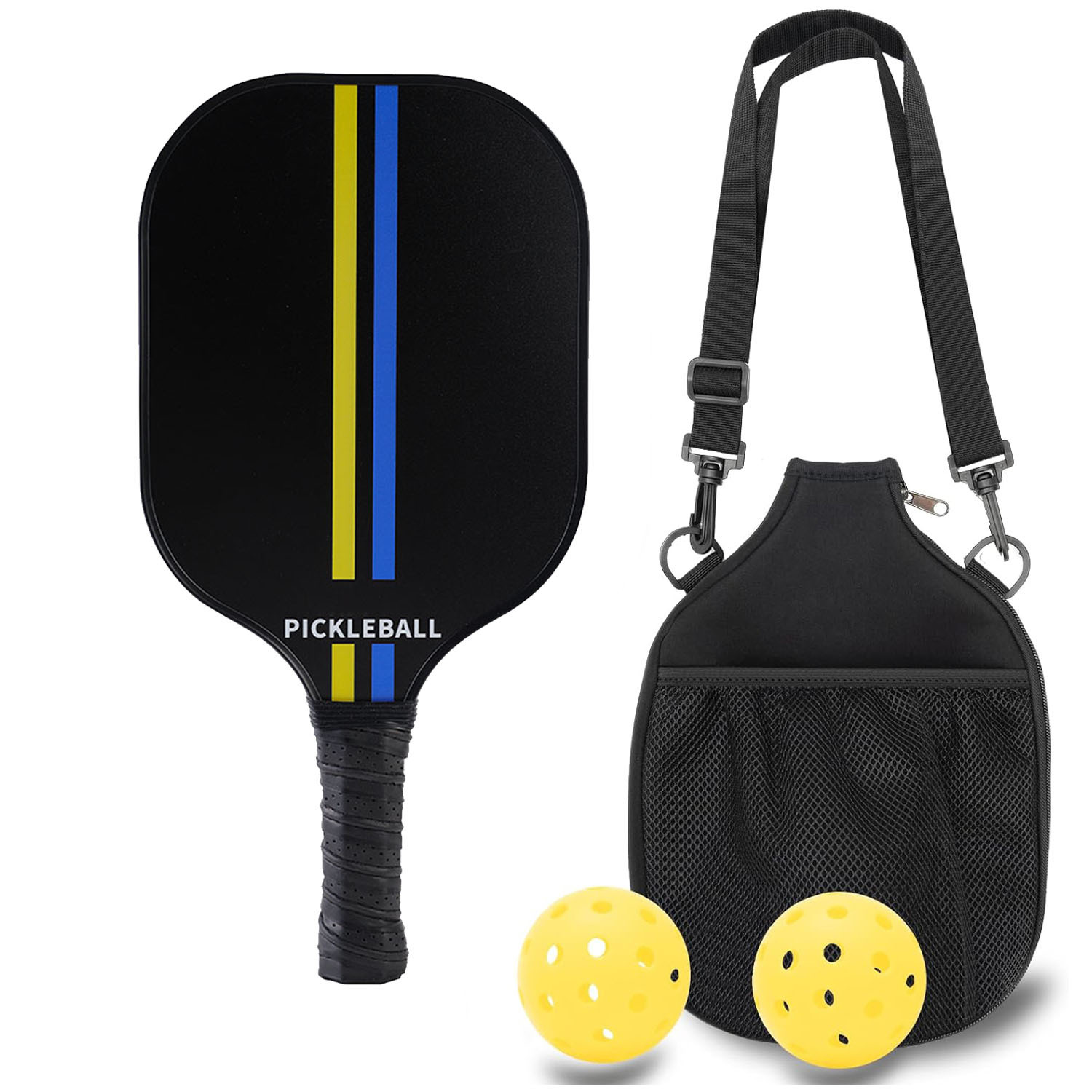 1 racket, 2 balls, 1 storage backpack, kraft paper box [Model 105]