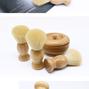 2023 Top Vente Chine JDK Meilleur Cheveux Végétaliens Manche En Bois Blaireau - Product Image 6