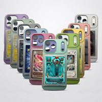 Funda Magnética de Lujo para iPhone 17 16 15 Pro Max con Diseño de Tarjeta Pokémon