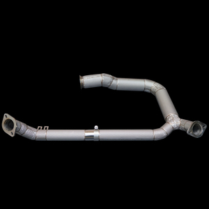 Tubo de Escape de Alto Rendimiento Personalizado SS304 OBM para PORSCHE 718 Boxster/Cayman 2.0T 2016-- Tubo de Flujo <span class=keywords><strong>Libre</strong></span> con Protección Térmica - Product Image 2